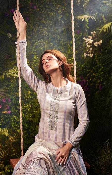 Pure Viscos Embroidered Suit - MYLUXURY LANE ENTERPRISE